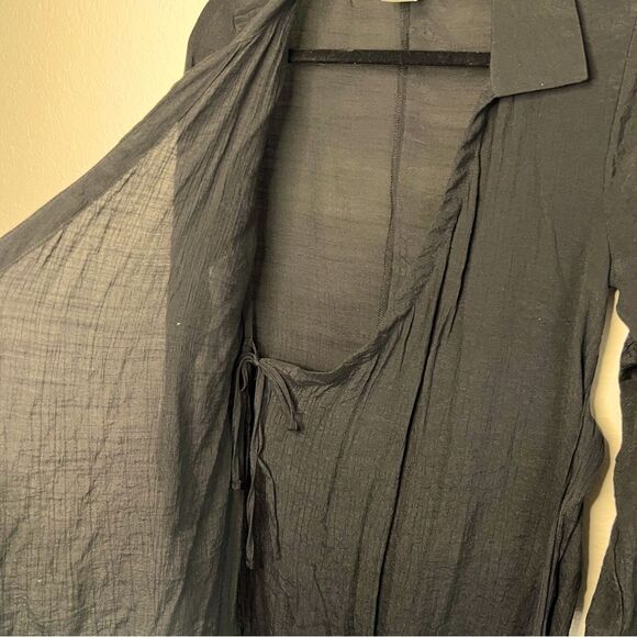 Cover-up ☀️ wrap ☀️ lightweight ☀️ navy blue ☀️ small - Picture 4 of 4